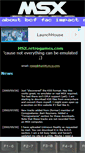 Mobile Screenshot of msx.retrogames.com