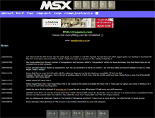 Tablet Screenshot of msx.retrogames.com